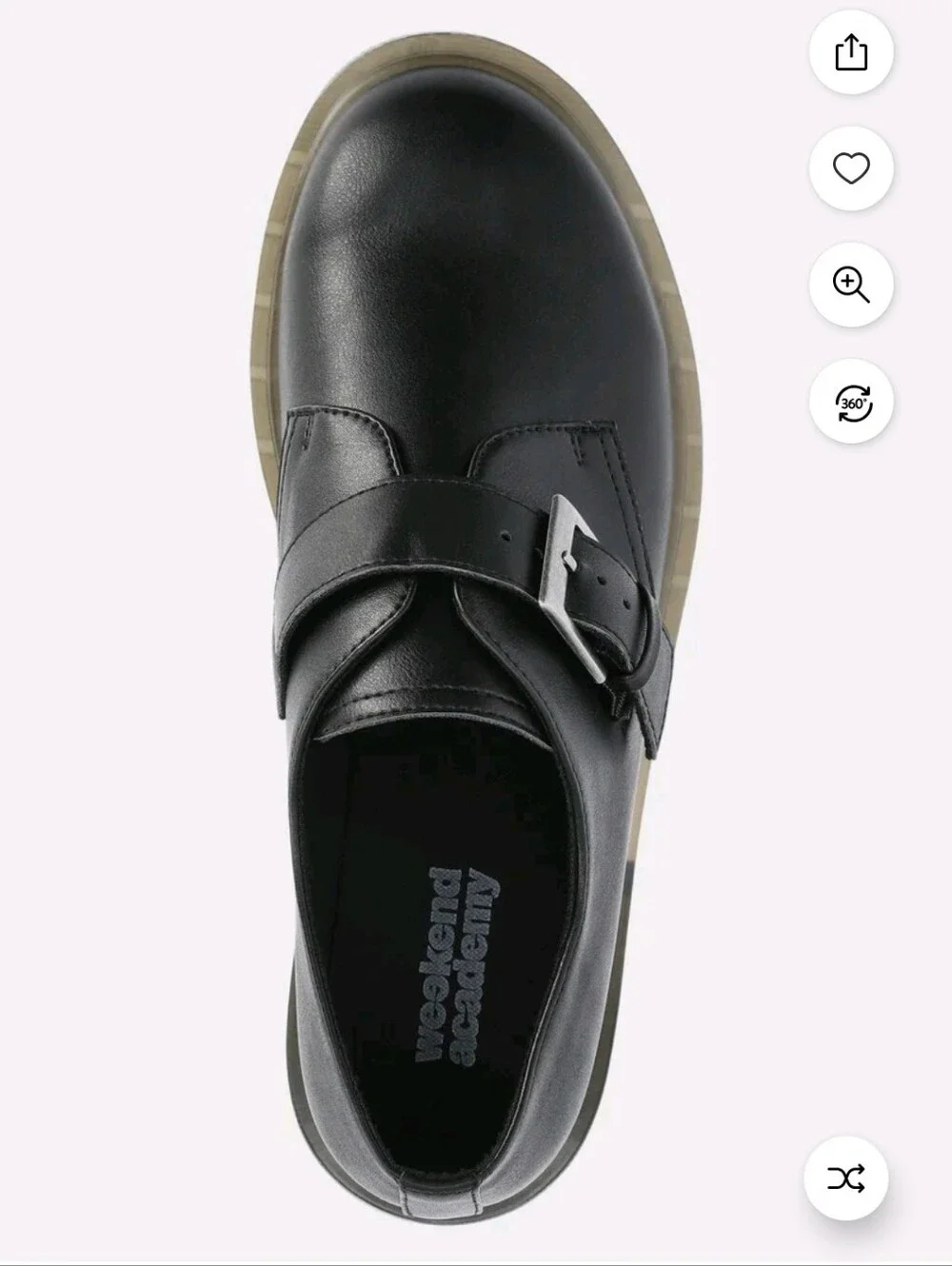 Weekend Academy Boys Lug Sole Oxford Shoes Size 6 Boys